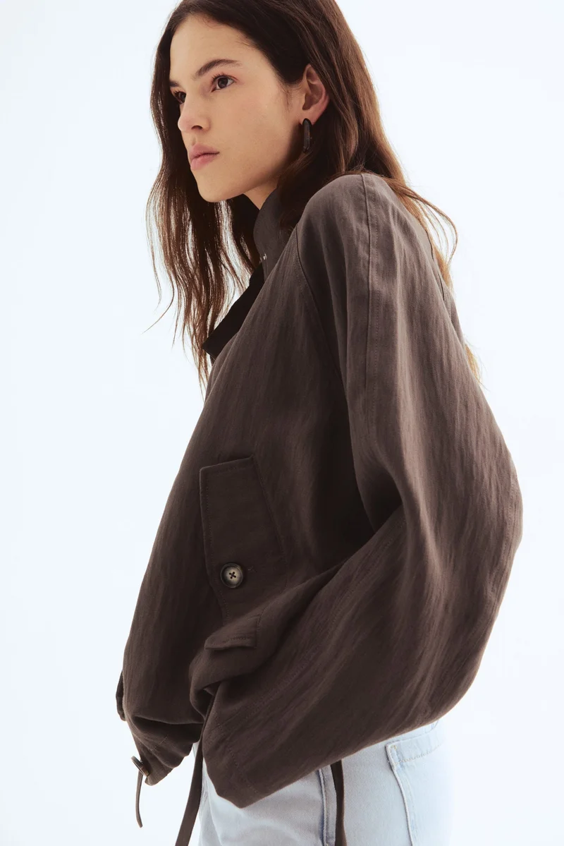 اتش اند ام Twill jacket