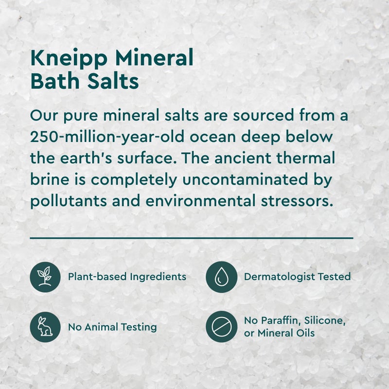 Kneipp ملح حمام معدني للمفاصل والعضلات من كنيب مع الأرنكا - rejuvenate المفاصل والعضلات - 17.6 أونصة - حتى 10 حمامات - Image 5