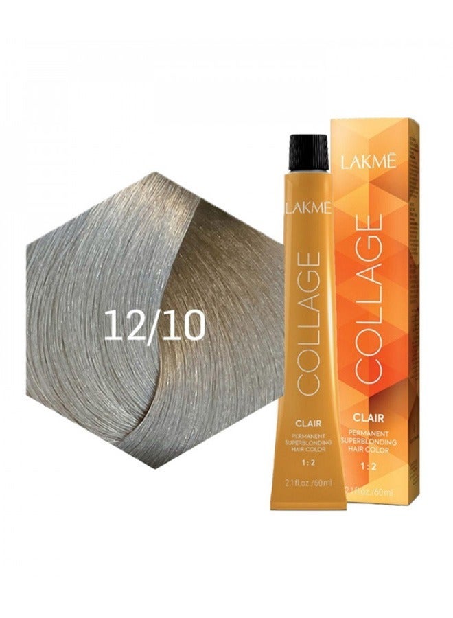 لاكمي صبغة الشعر كولاج كريم أشقر فاتح  12/10 60 مل