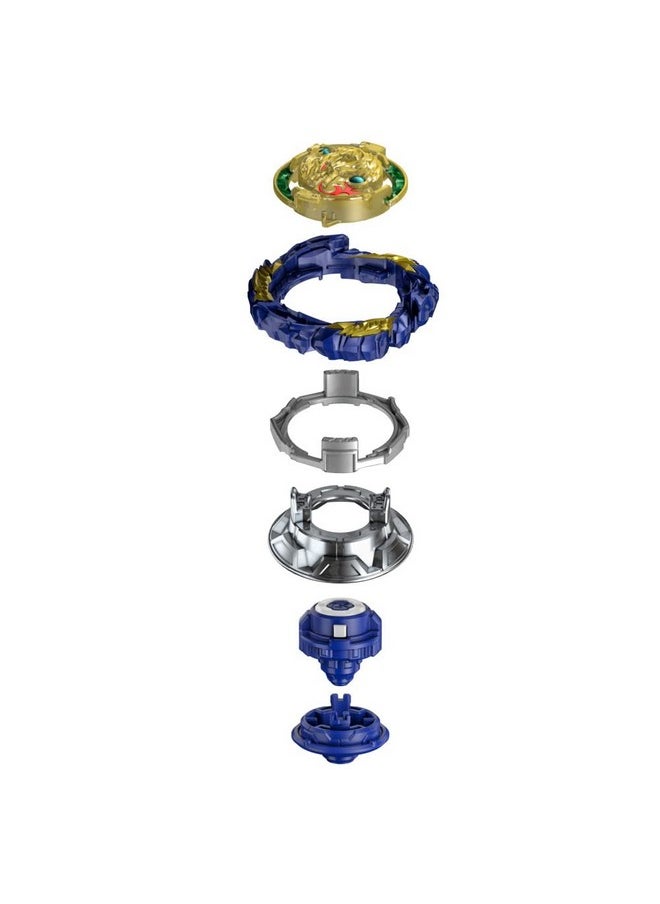 BeyBlade Burst Quaddrive Vanish Fafnir F7 - Stamina/Balance Type - Bey Blade Spinning Top Starter Pack Toy, Beyblade Battling Game Top Toy With Launcher For Kids Ages 8+, Original Beyblade By Hasbro  - Image 4
