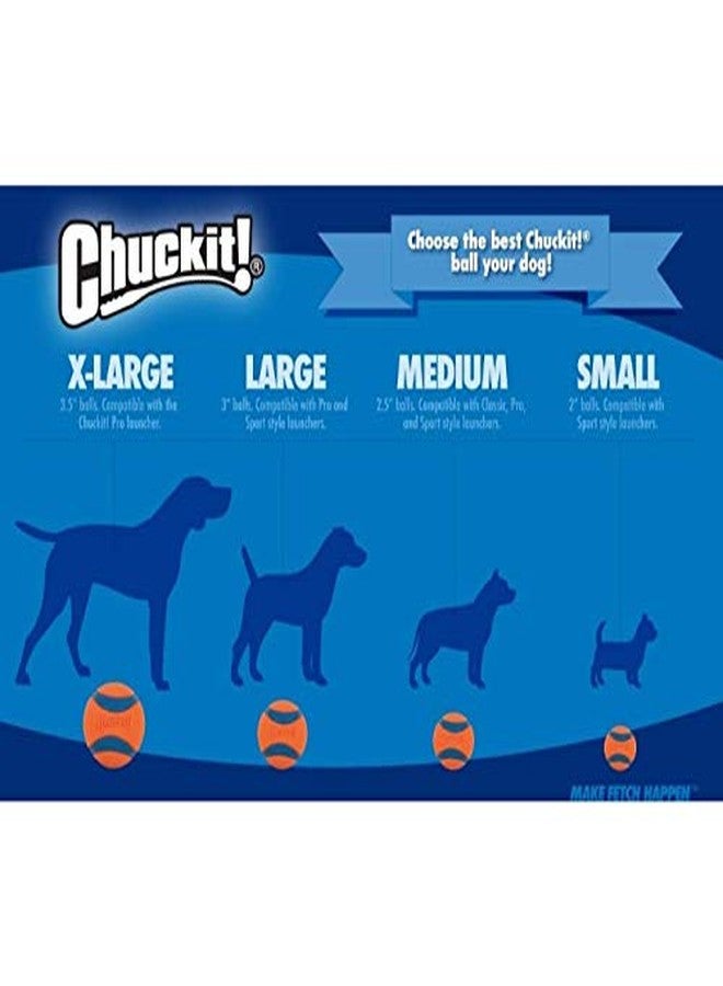 Chuckit! Strato Ball Dog Toy, Medium (2.5 Inch) 2 Pack - Image 4