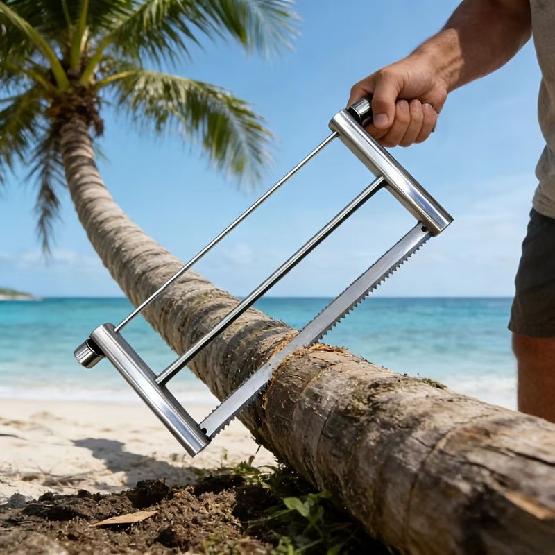 Stainless Steel Handheld Saw For Yard Trimming Pruning With 1 Spare Blade - Image 5