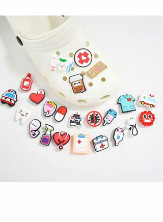 KASTWAVE Shoes Decorations Charms Crocs Accesories, Cute Dental