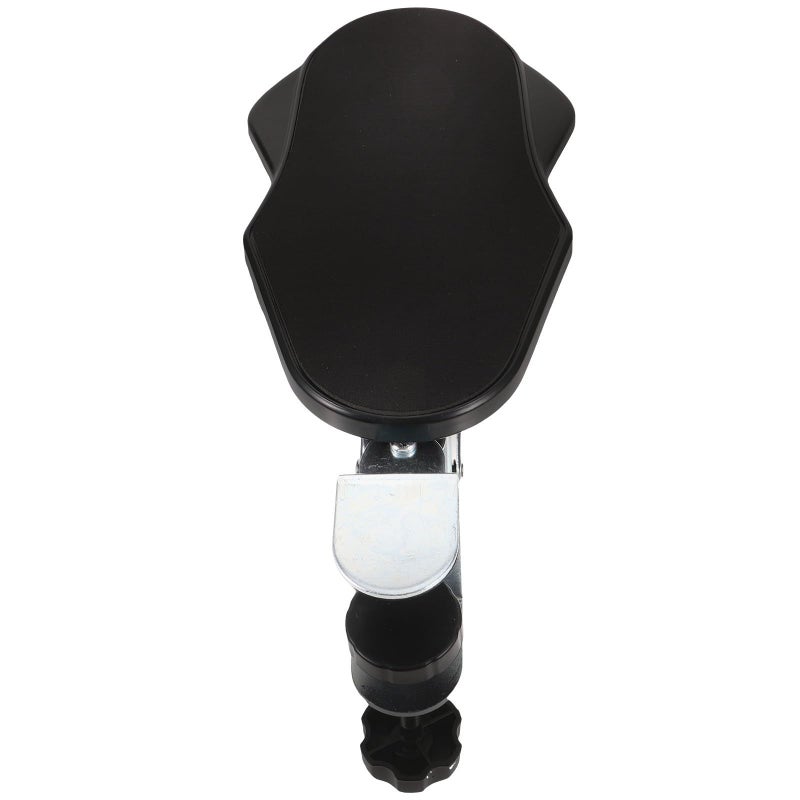 Adjustable Ergonomic Desk Elbow Rest With Rotating Wrist Cushion Folding Arm Support For Office And Gaming Computer Use - Image 1