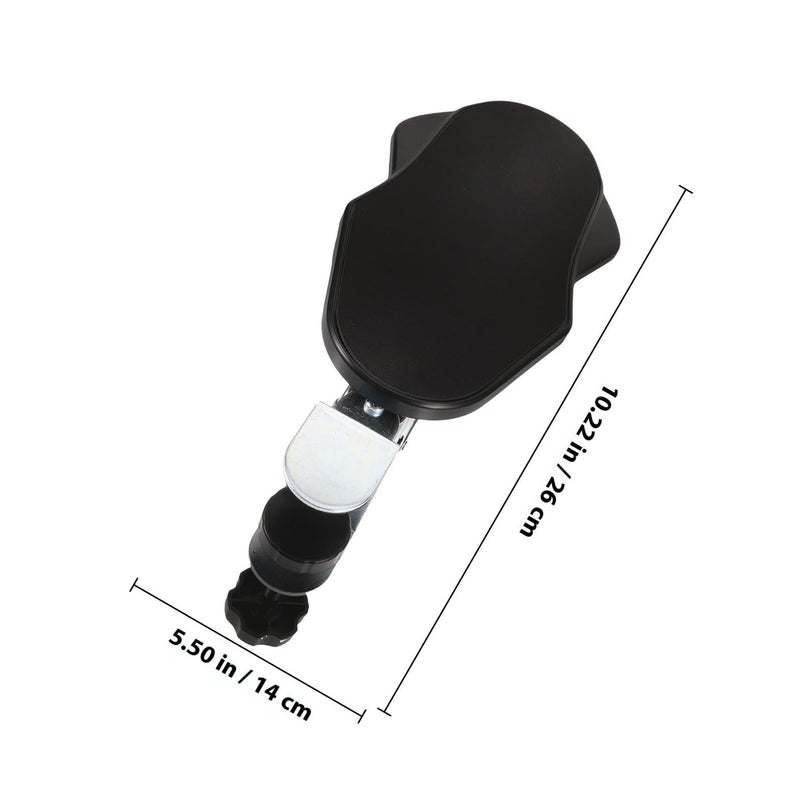 Adjustable Ergonomic Desk Elbow Rest With Rotating Wrist Cushion Folding Arm Support For Office And Gaming Computer Use - Image 2