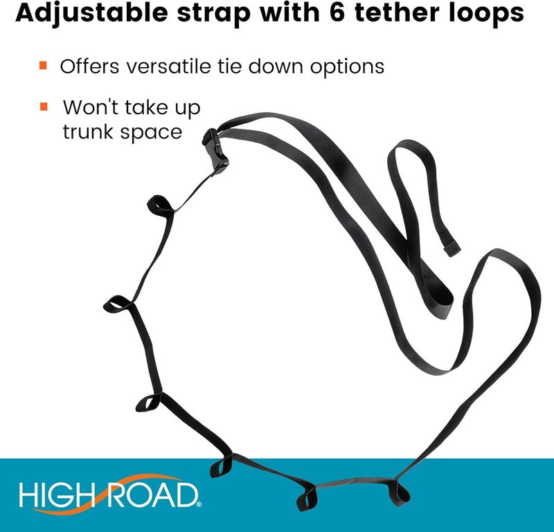 High Road HoldTight Trunk Organizer with Bungee Cords - Image 4