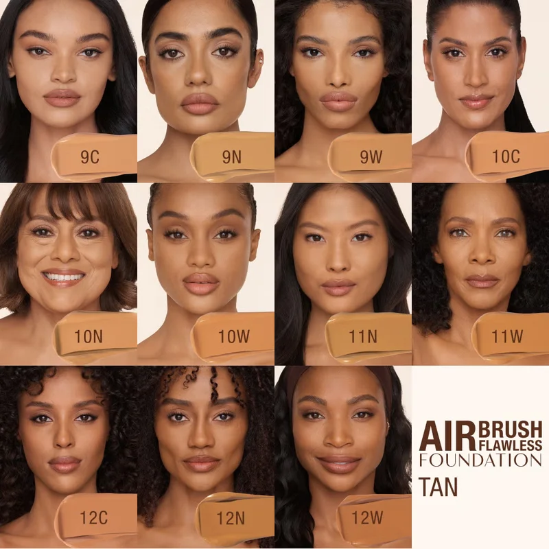 Charlotte Tilbury  AIRBRUSH FLAWLESS FOUNDATION - SHADE 12 NEUTRAL for Women | Best Price UAE