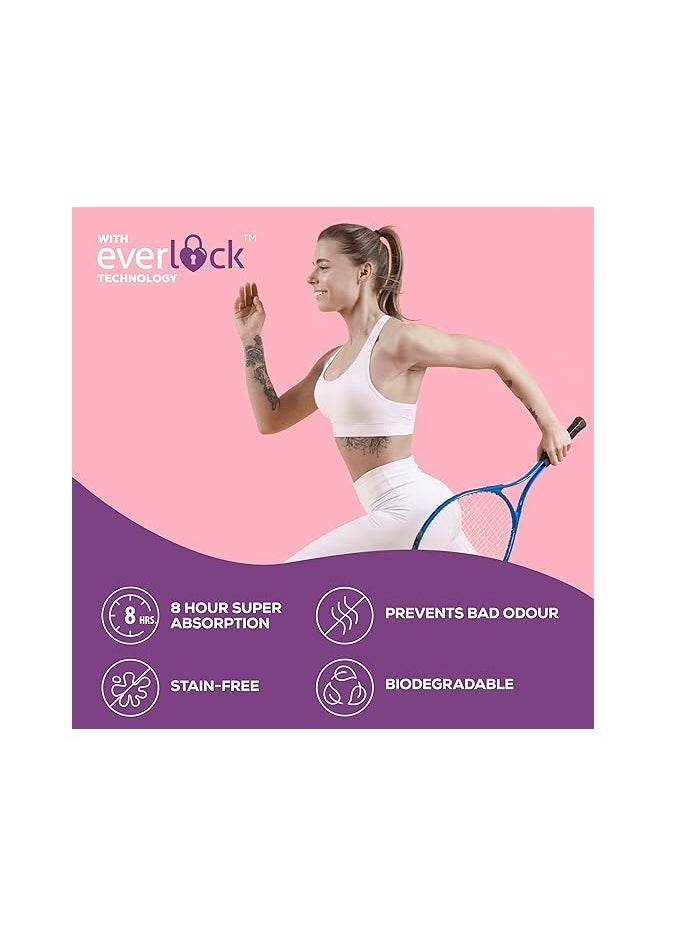 Evereve Evereve tampons, 100% Organic Cotton, For Heavy Menstrual flow, 16 pcs and Evereve Anti-Bacterial Panty Liners for Women, 180mm Length, 60 pcs COMBO  - Image 4