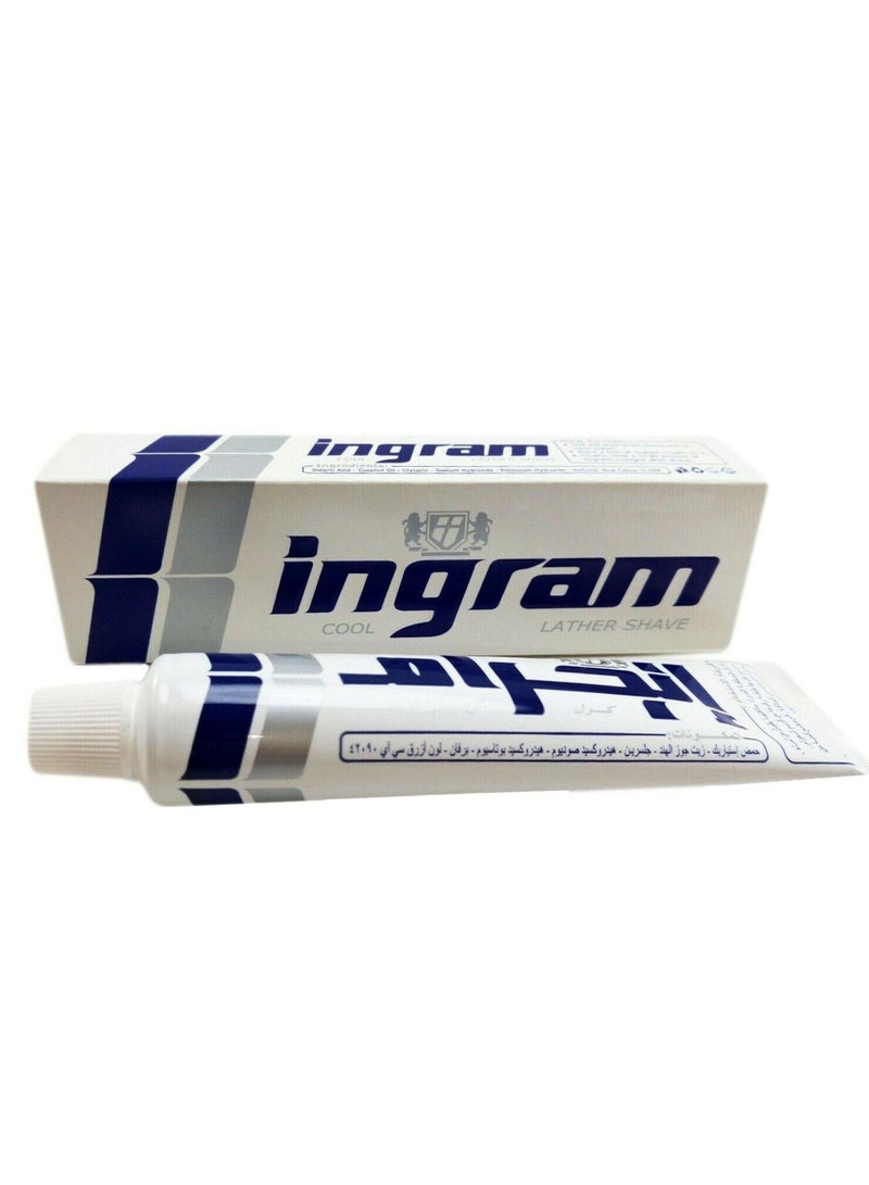 إنجرام كريم كوول للحلاقة رغوي 60 جرام - Image 1