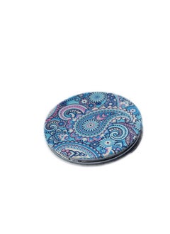 Pink Flamingo Pink Flamingo Round Dual Magnification Folding Compact Makeup Mirror  - Image 1