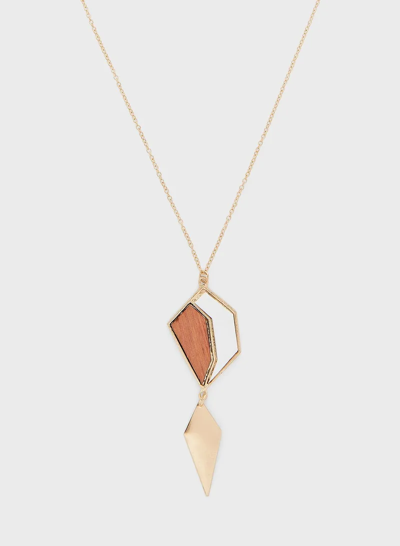 Turtle Feet Company Wooden Detail Necklaces