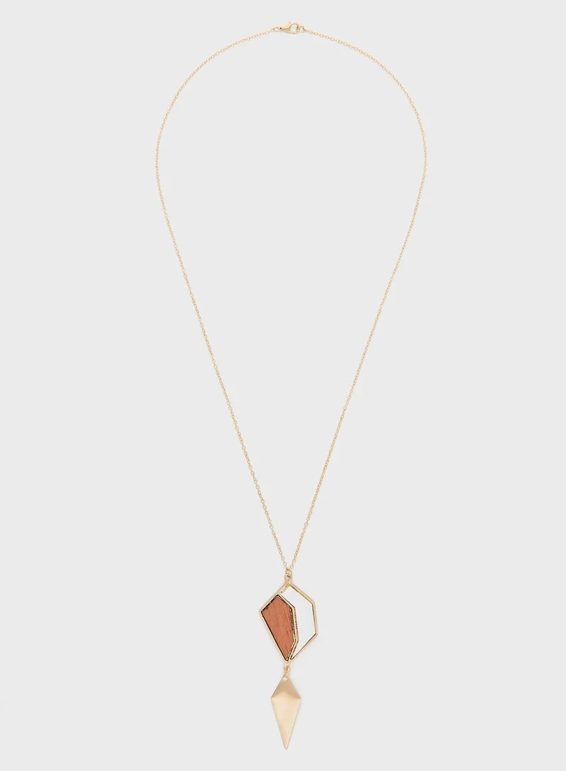 Turtle Feet Company Wooden Detail Necklaces