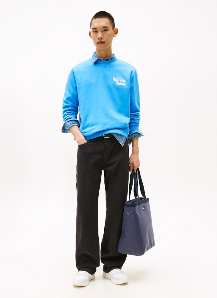 تومي جينز سويت شيرت قطن - Image 3