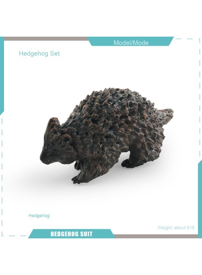 NIBEMINENT Realistic Forest Mammal Hedgehog Model
