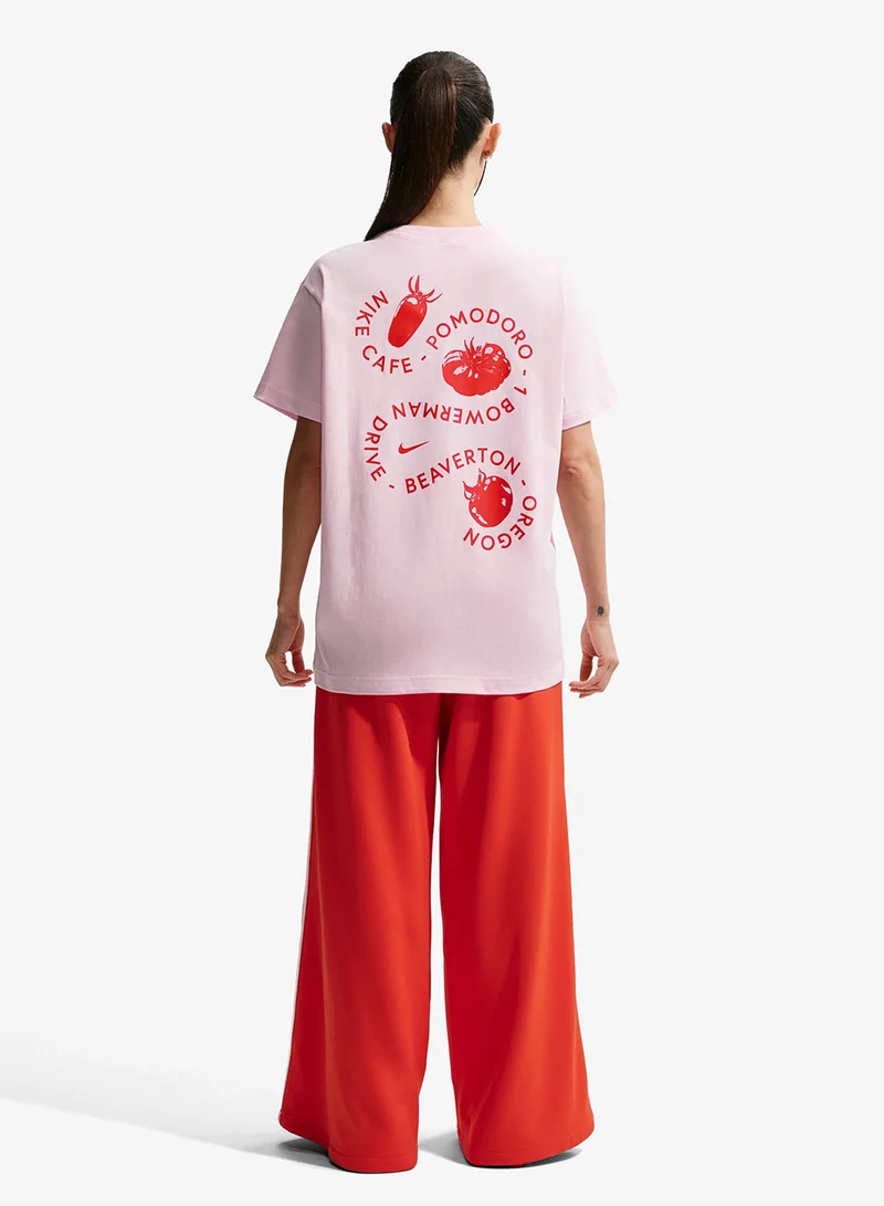 Nike Nsw Classic Boyfriend Café Tomato T-Shirt