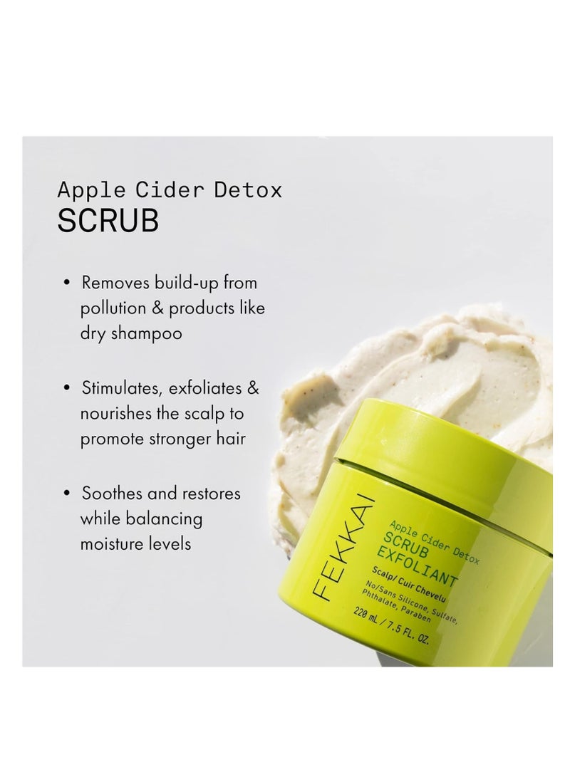 Fekkai Apple Cider Triple Cleanse Scrub 220ml - Image 4