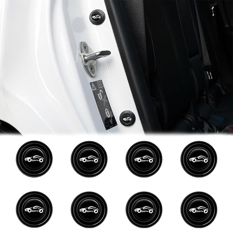 ZOTIMO Shock Absorber for Car Rubber Door Protector Pads Essential Car Accessories and Gadgets Protector Compass, Wrangler, Meridian, S90, XC60, XC40, Hector, Astor, Gloster - Image 1