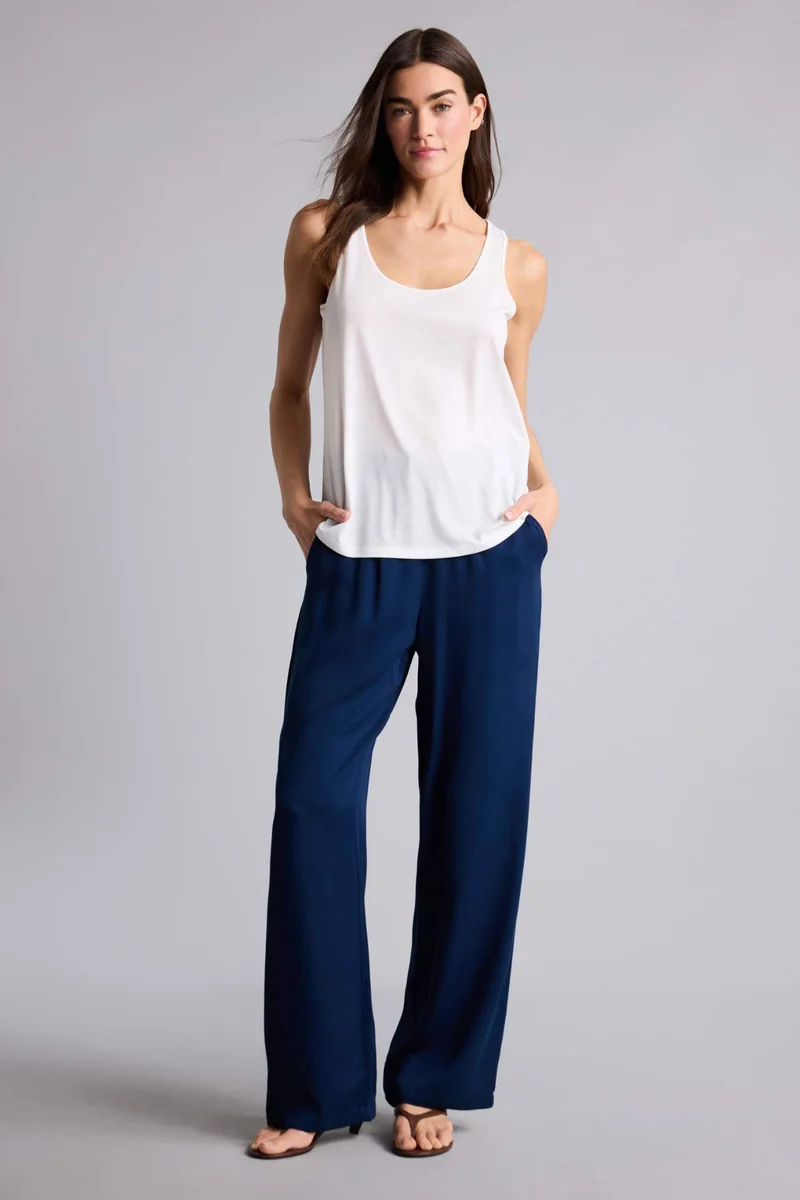 ديفاكتو Wide Leg Wide Leg With Pockets Belmando Trousers