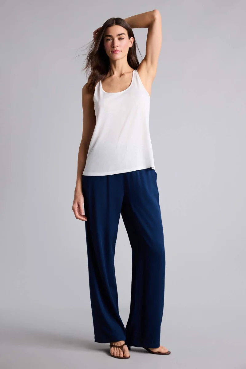 ديفاكتو Wide Leg Wide Leg With Pockets Belmando Trousers