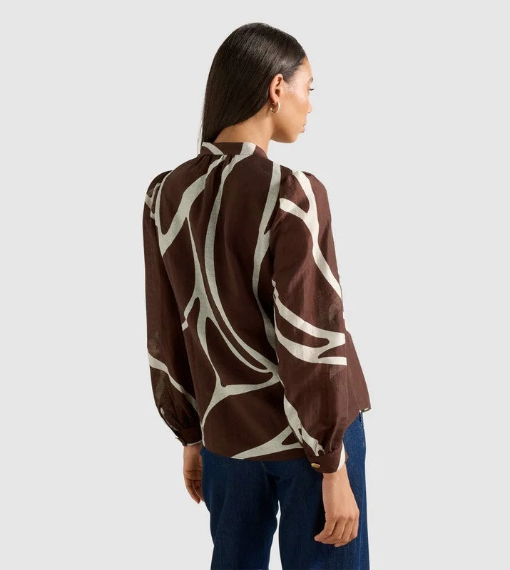 forever new  Sh13510-Multi Women's Blouse for Women | Best Price UAE