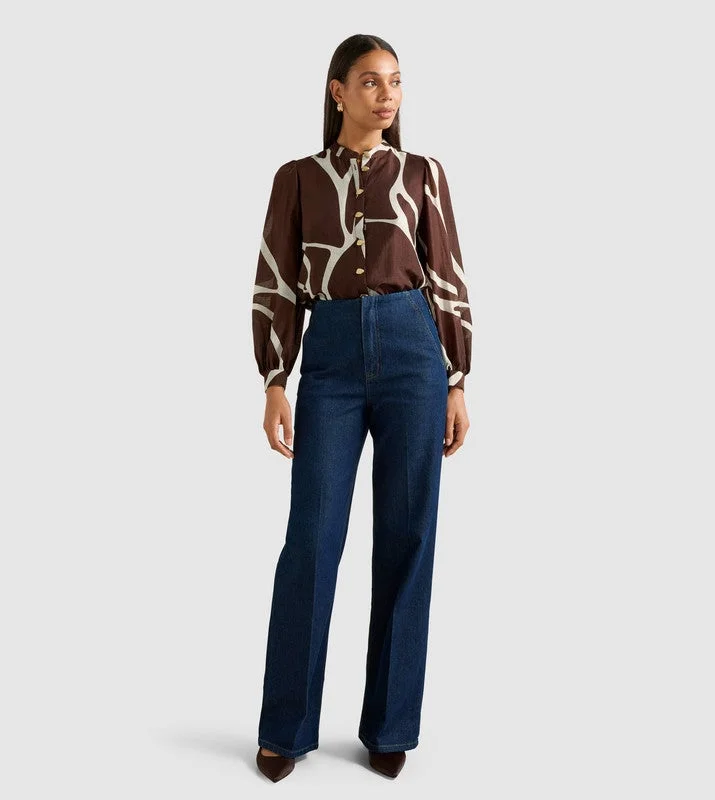 فورايفر نيو Sh13510-Multi Women's Blouse