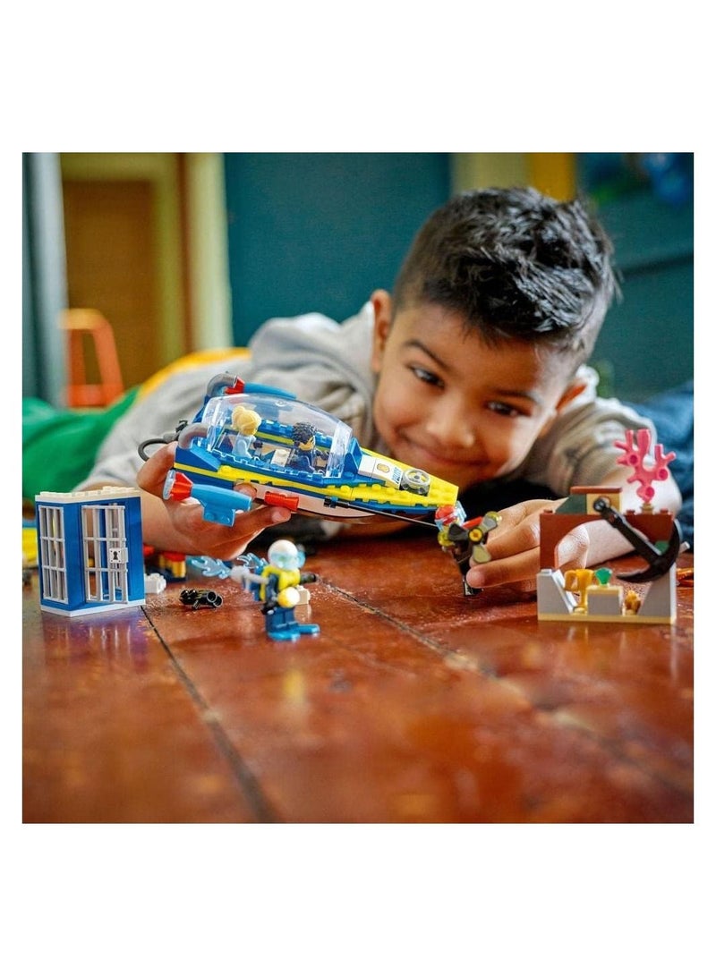 LEGO City Missions Water Police Detective Missions Building Set - Image 2