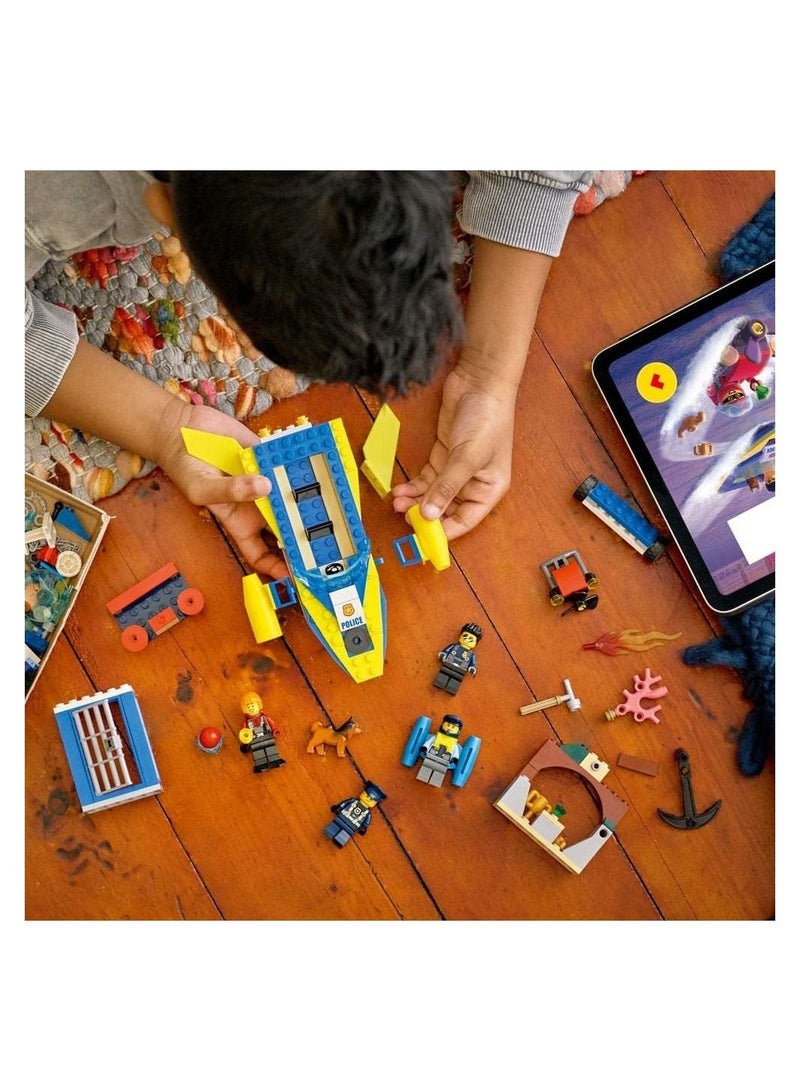 LEGO City Missions Water Police Detective Missions Building Set - Image 3