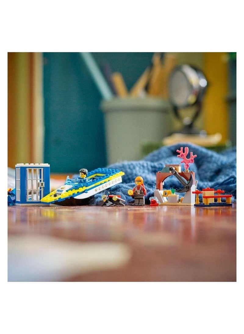 LEGO City Missions Water Police Detective Missions Building Set - Image 4