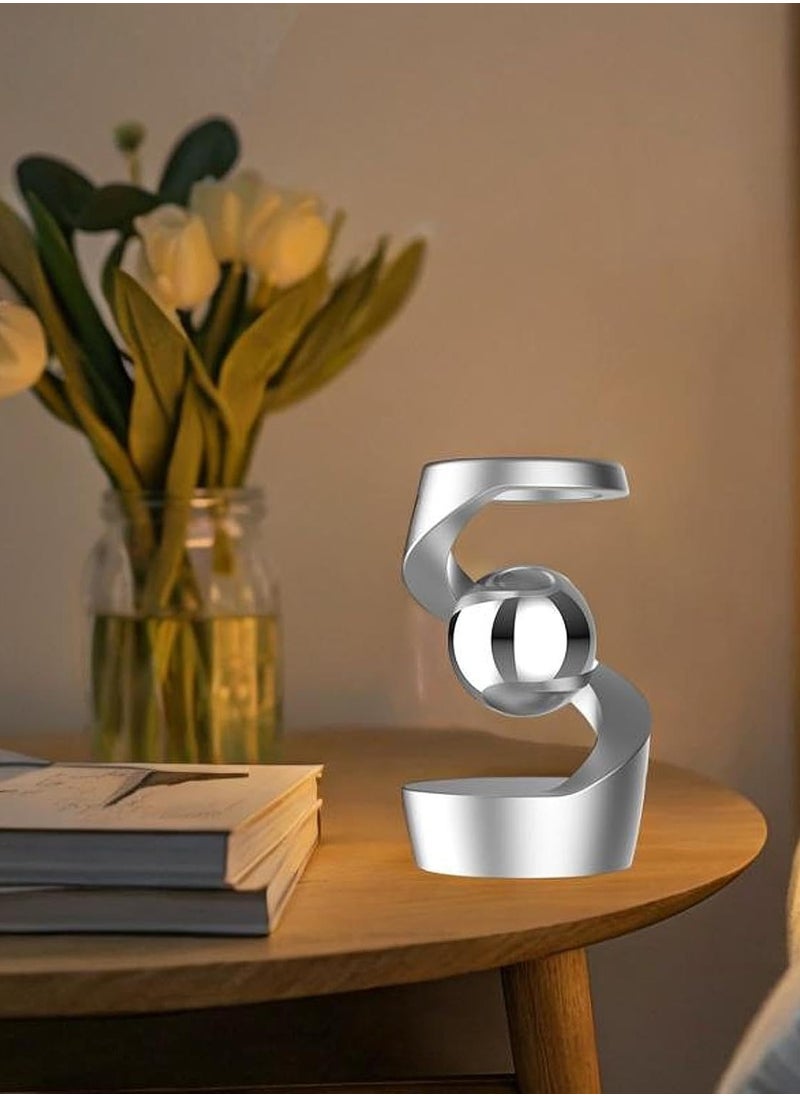 Laravel Gravity Defying Kinetic Desk Toy, Desktop Suspended Gyroscope, Executive Kinetic Spinning Desk Toys, Stress Relief Toys Adults for Desk Decor  - Image 2
