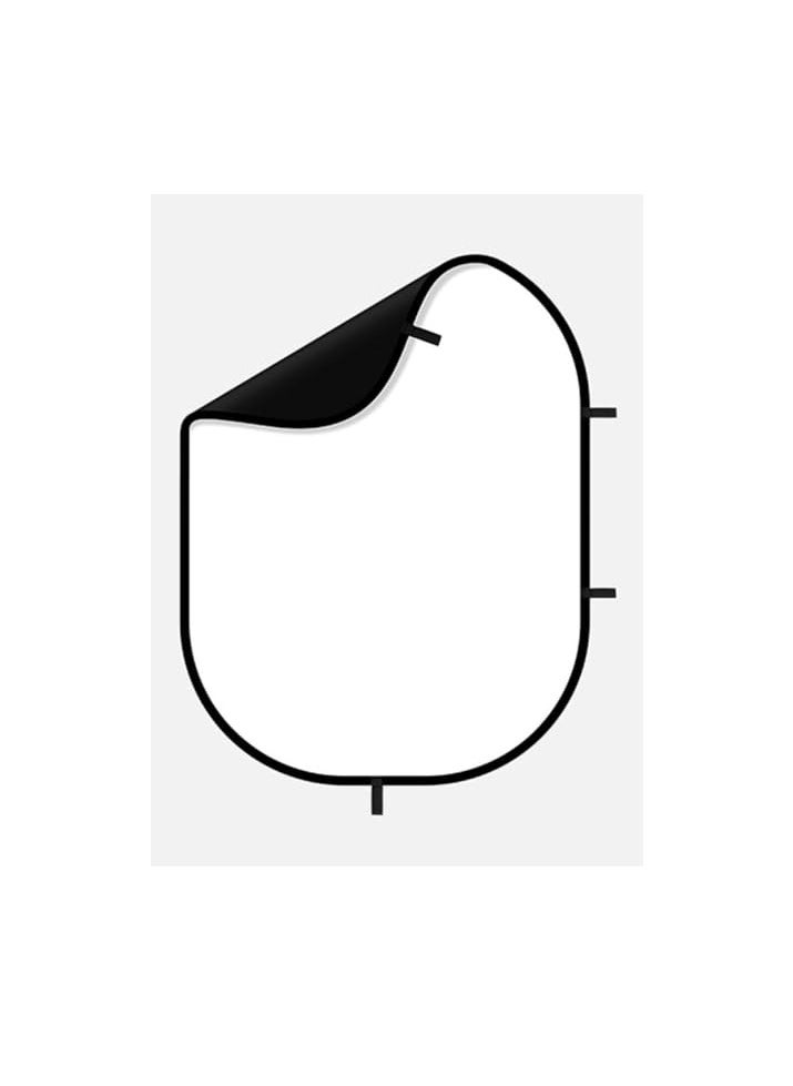 PROMAGE Promage 150x200cm Black/White Reflector for Live Streaming, Video Shooting, and Portrait Photography  - Image 1