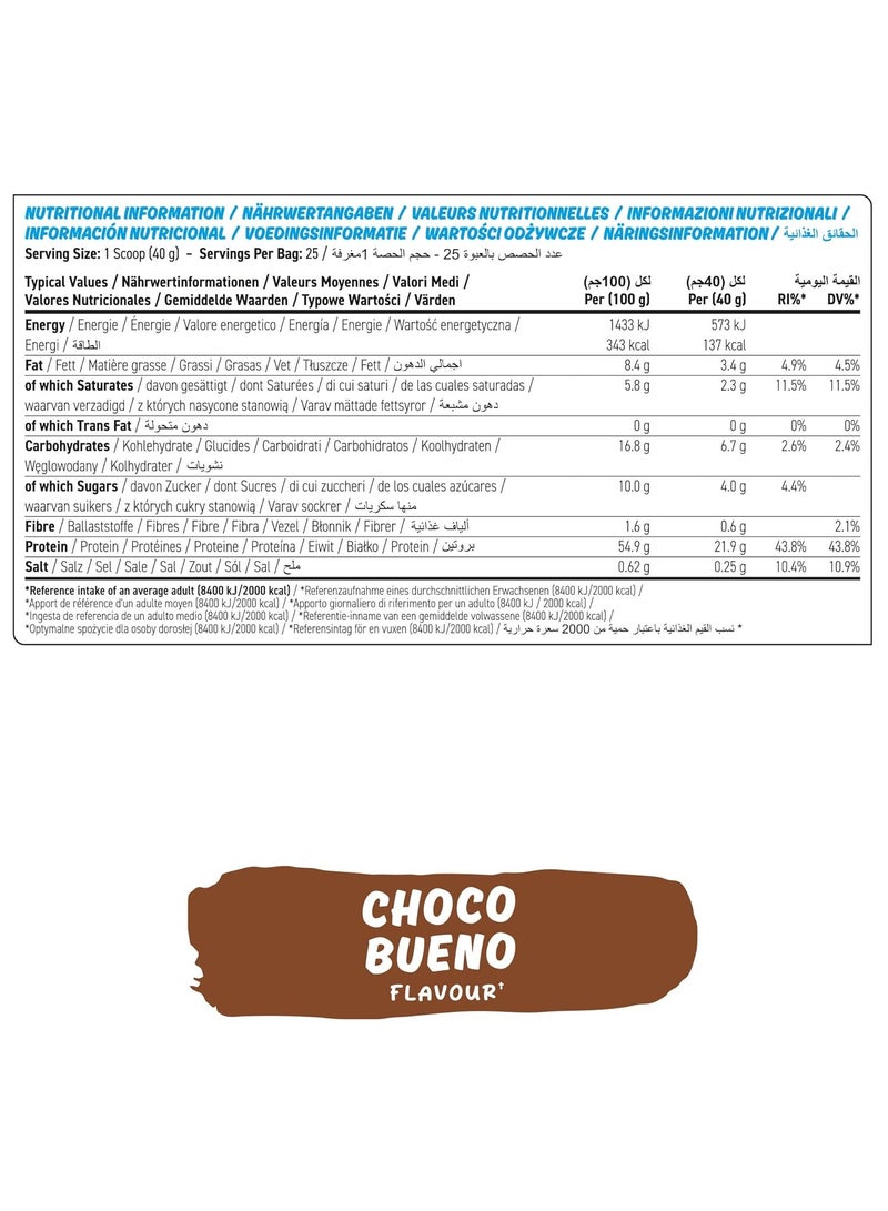 Applied Nutrition Protein Cookie Dough, 22g Protein, High Protein Dessert,Choco Beuno, 25 Servings - Image 4