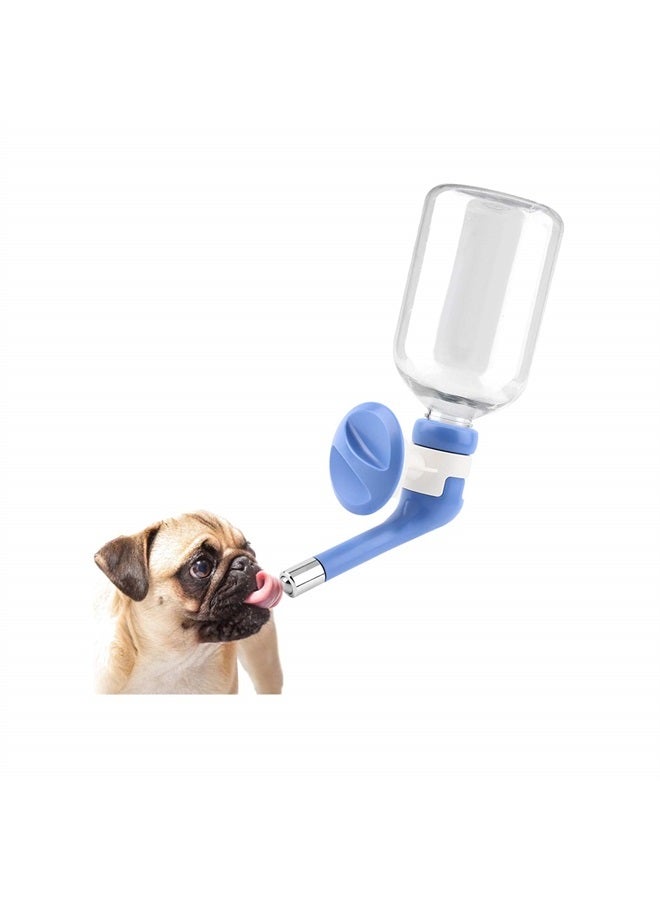 No-Drip Dog Water Dispenser Bottle-Dog Kennel Cage Water Dispenser Water Drinker Kettle for Pets can be Raised and Lowered Drinking Water Feeding Cage Water Bottle for Dogs