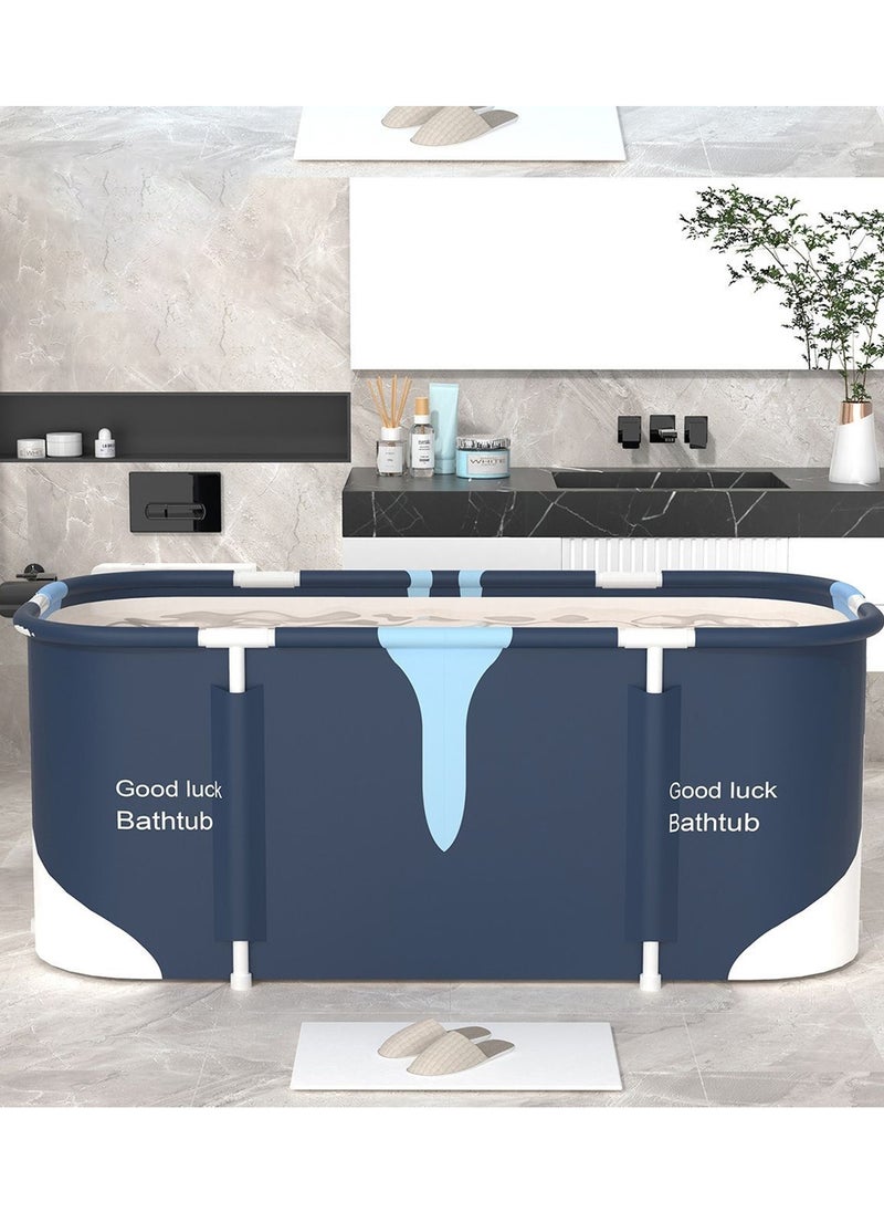 Sharpdo Household Adult Foldable Bath Tub, Full Body Bath Tub, Heat Preservation Bath Tub 115*60*50cm - Image 1