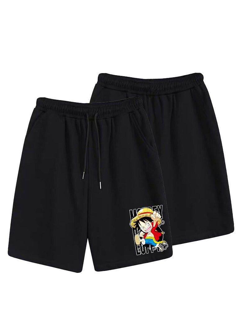 KUYING Summer One Piece Micro Elastic Loose Sports Shorts  - Image 1