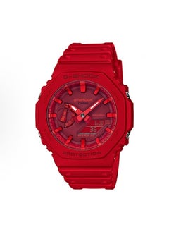 CASIO octagonal sports waterproof and shockproof watch GA-2100  red  - Image 1