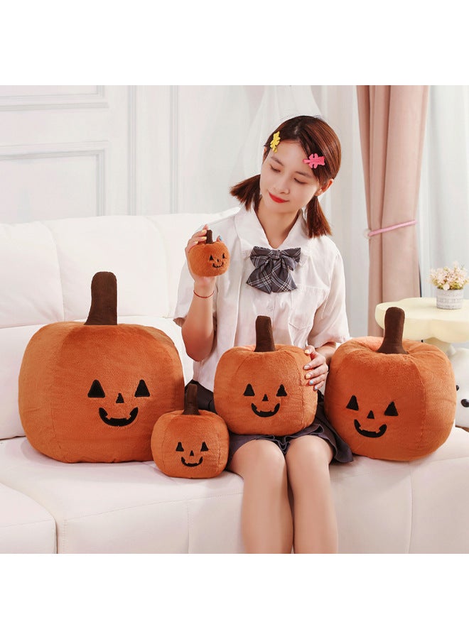 Pumpkin Pillow Cushion Plush Toy Interior Decoration Ornaments Doll Doll Sleeping Hug-Color: Pumpkin-Height:30cm - Image 3