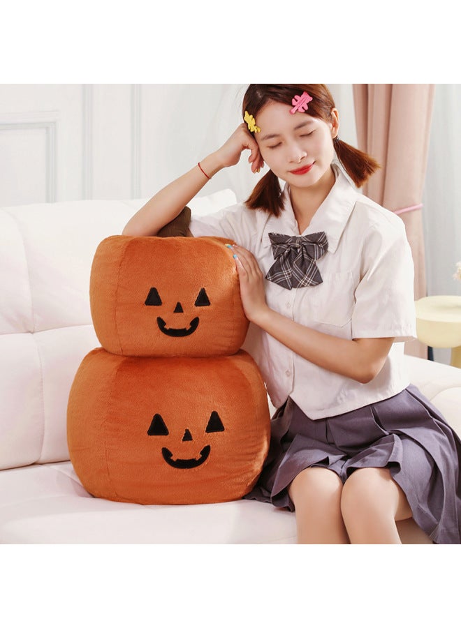 Pumpkin Pillow Cushion Plush Toy Interior Decoration Ornaments Doll Doll Sleeping Hug-Color: Pumpkin-Height:30cm - Image 5