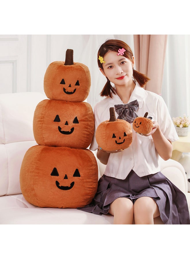 Pumpkin Pillow Cushion Plush Toy Interior Decoration Ornaments Doll Doll Sleeping Hug-Color: Pumpkin-Height:30cm - Image 4