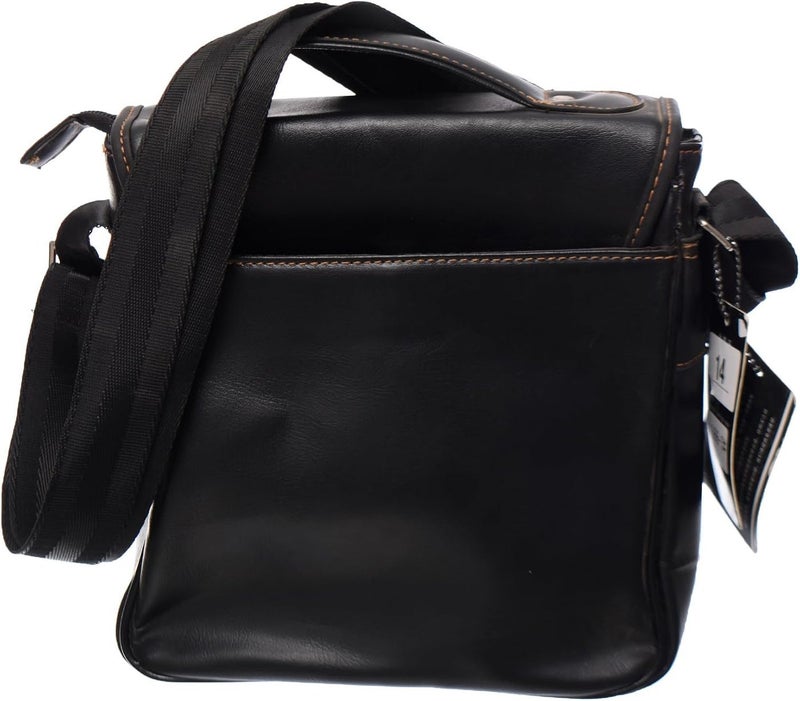 Black Leather Document Case with Multiple Pockets - Image 2