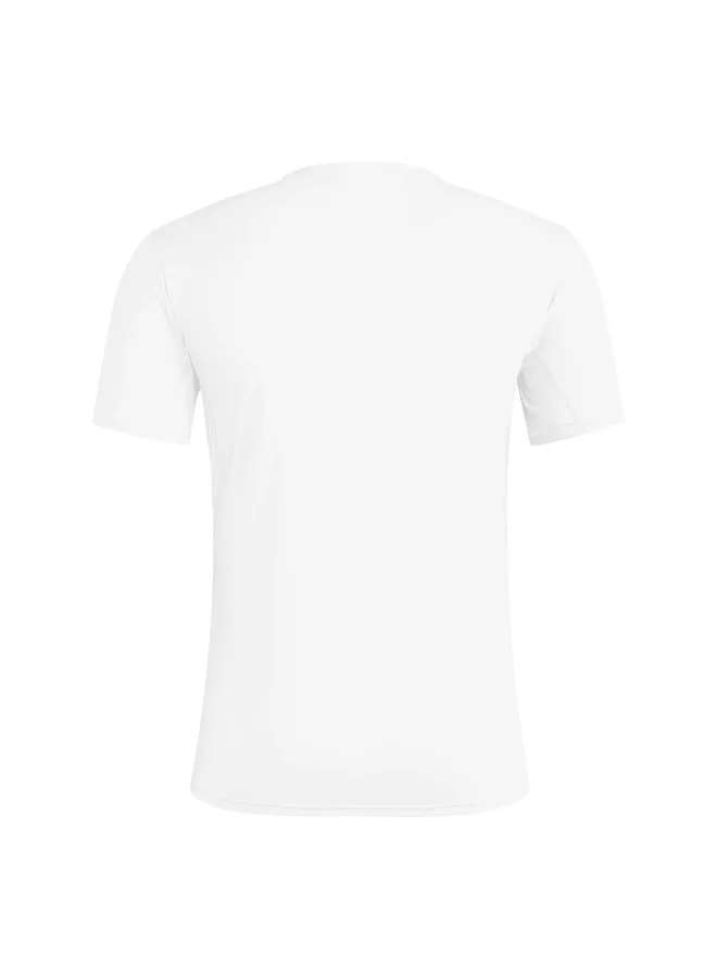 اديداس Adidas Adizero E Tee White Running T-Shirts For Men XS