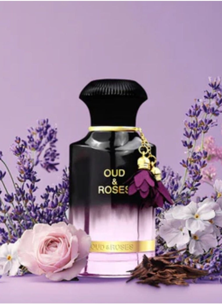 Ahmed Al Maghribi Oud And Roses extrait de parfum 60ml  - Image 1