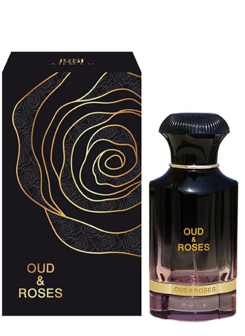Ahmed Al Maghribi Oud And Roses extrait de parfum 60ml  - Image 2