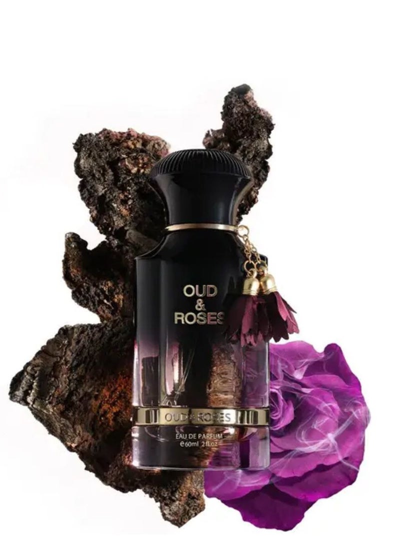 Ahmed Al Maghribi Oud And Roses extrait de parfum 60ml  - Image 4