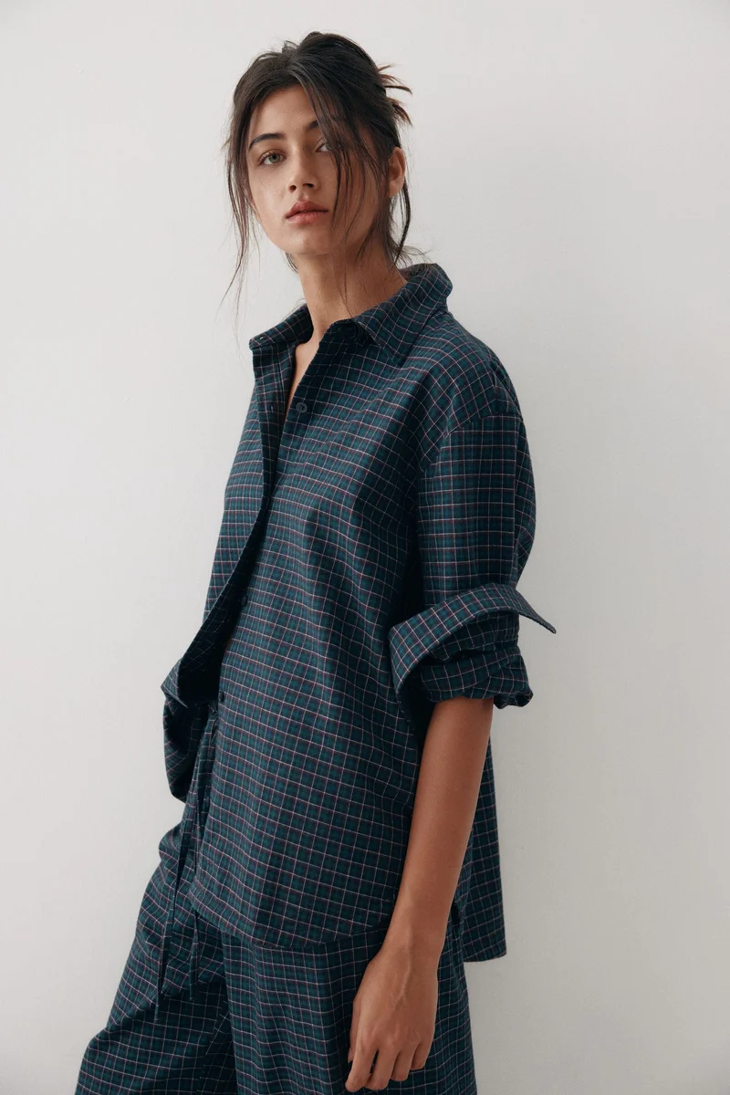 H&M Cotton flannel pyjamas