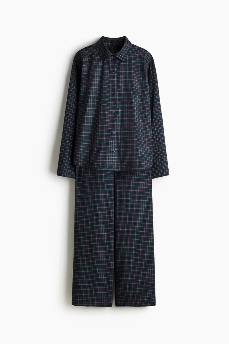 H&M Cotton flannel pyjamas