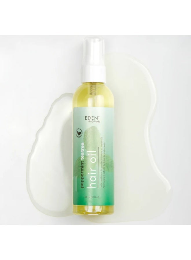 eden bodyworks Eden Body Works Peppermint Tea Tree Hair Oil 4Oz - Image 4