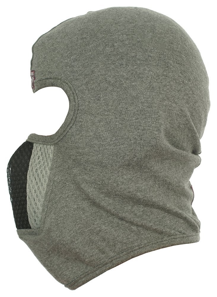 H-Store Unisex Stretchable Cotton Face Mask – Washable (Grey Red) - Image 2