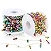 FOIMAS Mini Dollhouse Christmas Lights 2 Rolls Fake String Lights for Christmas Dollhouse Craft Fairy Garden Accessories - Image 2