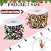 FOIMAS Mini Dollhouse Christmas Lights 2 Rolls Fake String Lights for Christmas Dollhouse Craft Fairy Garden Accessories - Image 4
