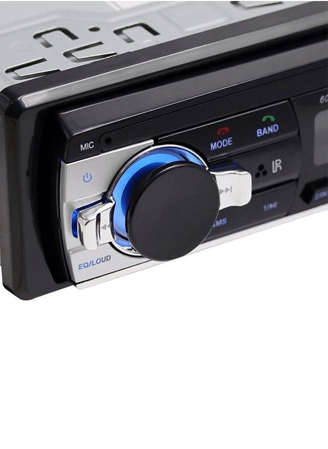 SPIDER - Multimedia Car Stereo Single Din Bluetooth Audio and Hands-Free Calling, Built-in Microphone, MP3 Player Stereo Support USB, FM, TF, AUX, Micro SD Card with Remote Control - Image 1